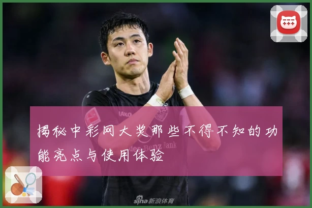 揭秘中彩网大奖那些不得不知的功能亮点与使用体验